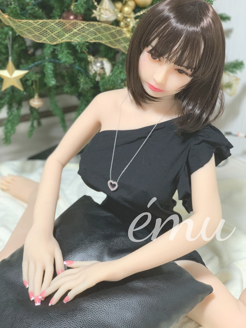 サムネイル： ワンショルダーブラックワンピース　レンタル