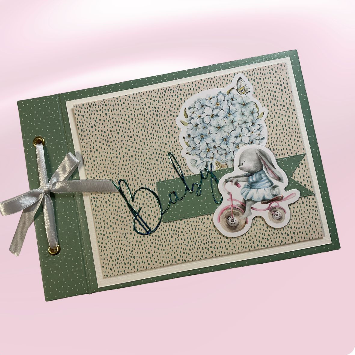 Handgemachtes Mini-Album 21x15 cm Fotoalbum Geschenk