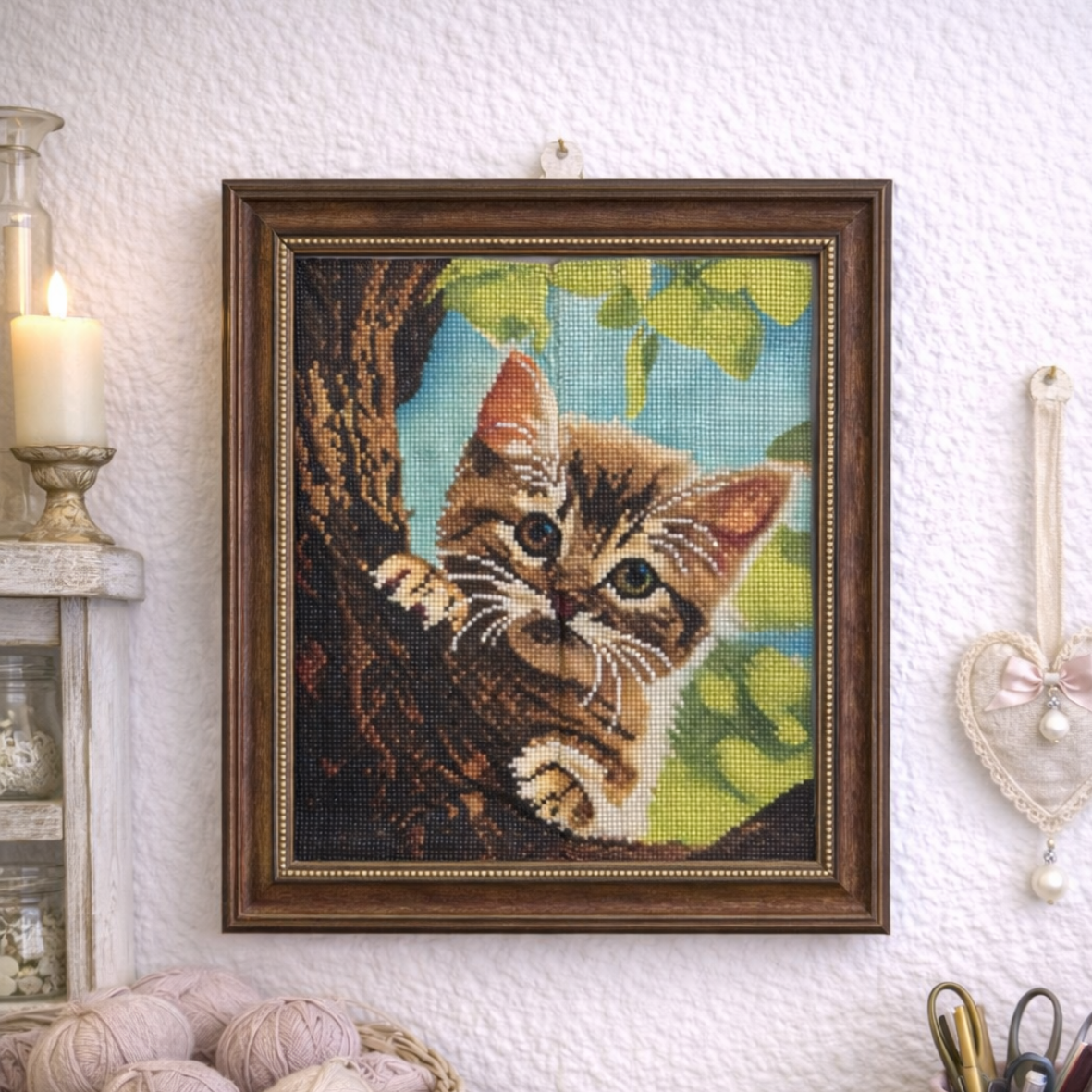 Diamond Painting "Katzenbaby"
