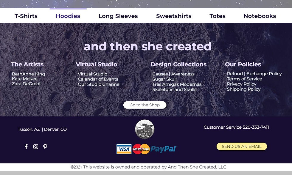 Website Footer Design