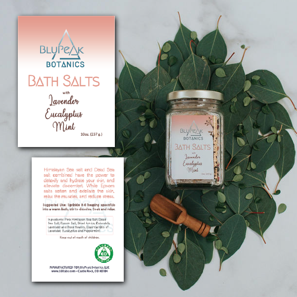 BluPeak Botanics Bath Salts