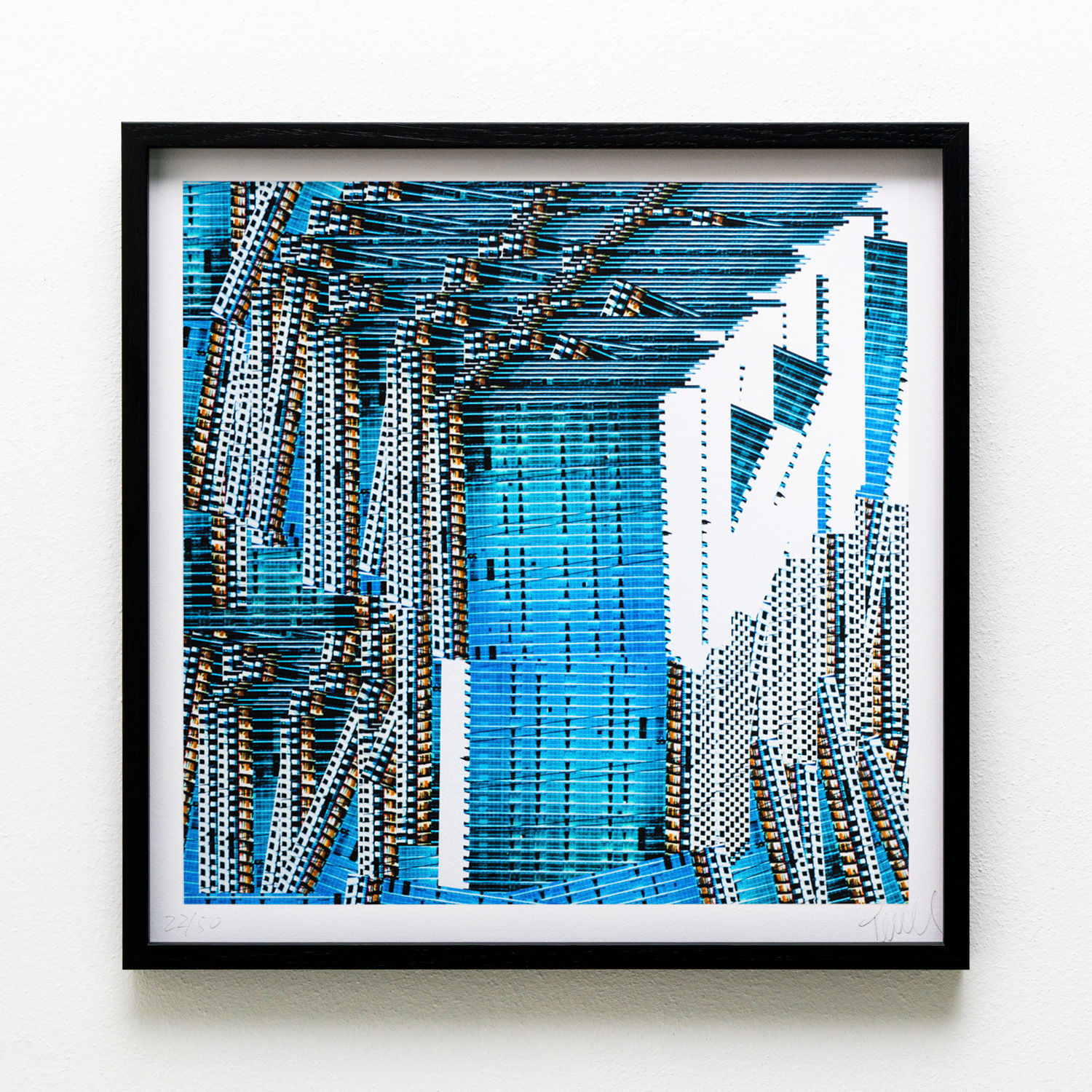 Los Angeles – Fine Art Print von Florian Seidel, Studio Seidel, im Rahmen