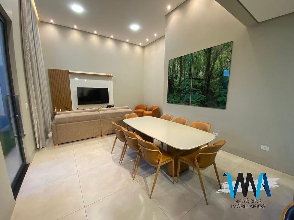 Miniatura: Bela Casa Alto Padrão, 3 Quartos, 2 Suítes, Área Gourmet, Jardim, Espaço Piscina