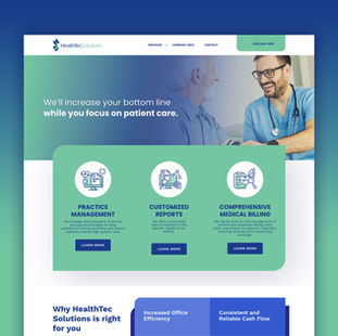 HealthTec Solutions Website