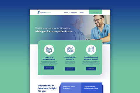 HealthTec Solutions Website