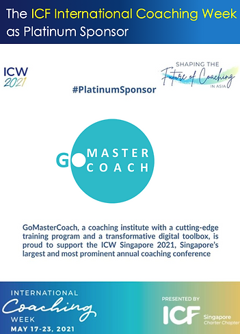 ICF International Coaching Week GoMasterCoach Platinium Sponsor