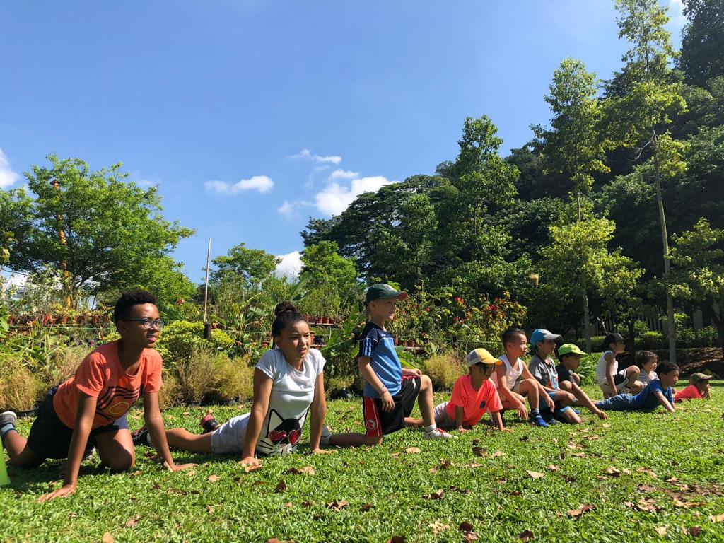 Teenagers taking part in Teens Camp