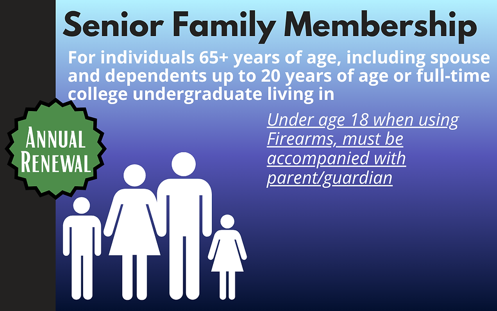 Renewal - Senior Family Membership