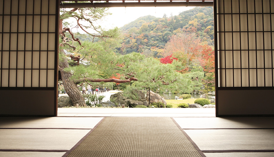View of Meditation Garden