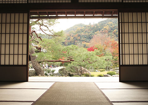 View of Meditation Garden
