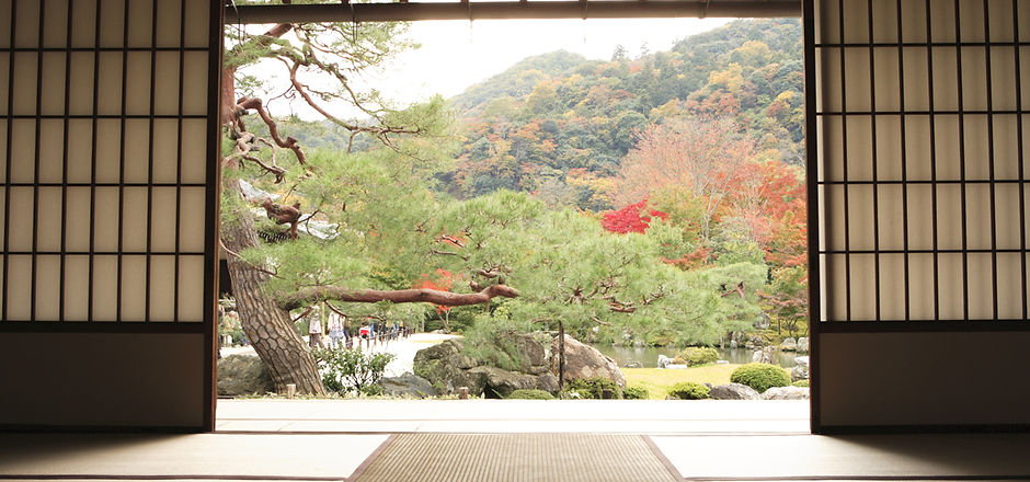 View of Meditation Garden