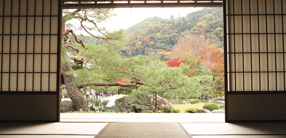 View of Meditation Garden