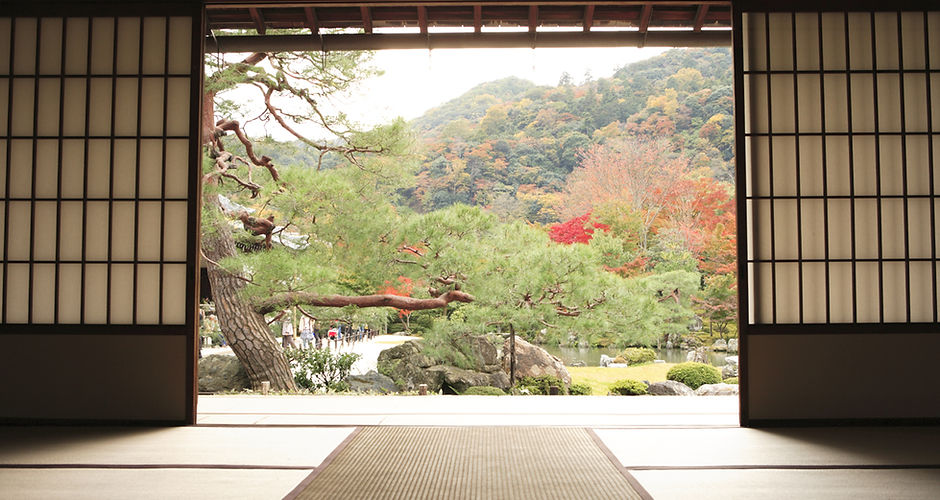View of Meditation Garden