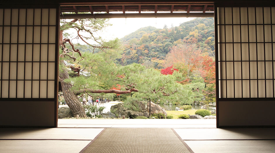 View of Meditation Garden