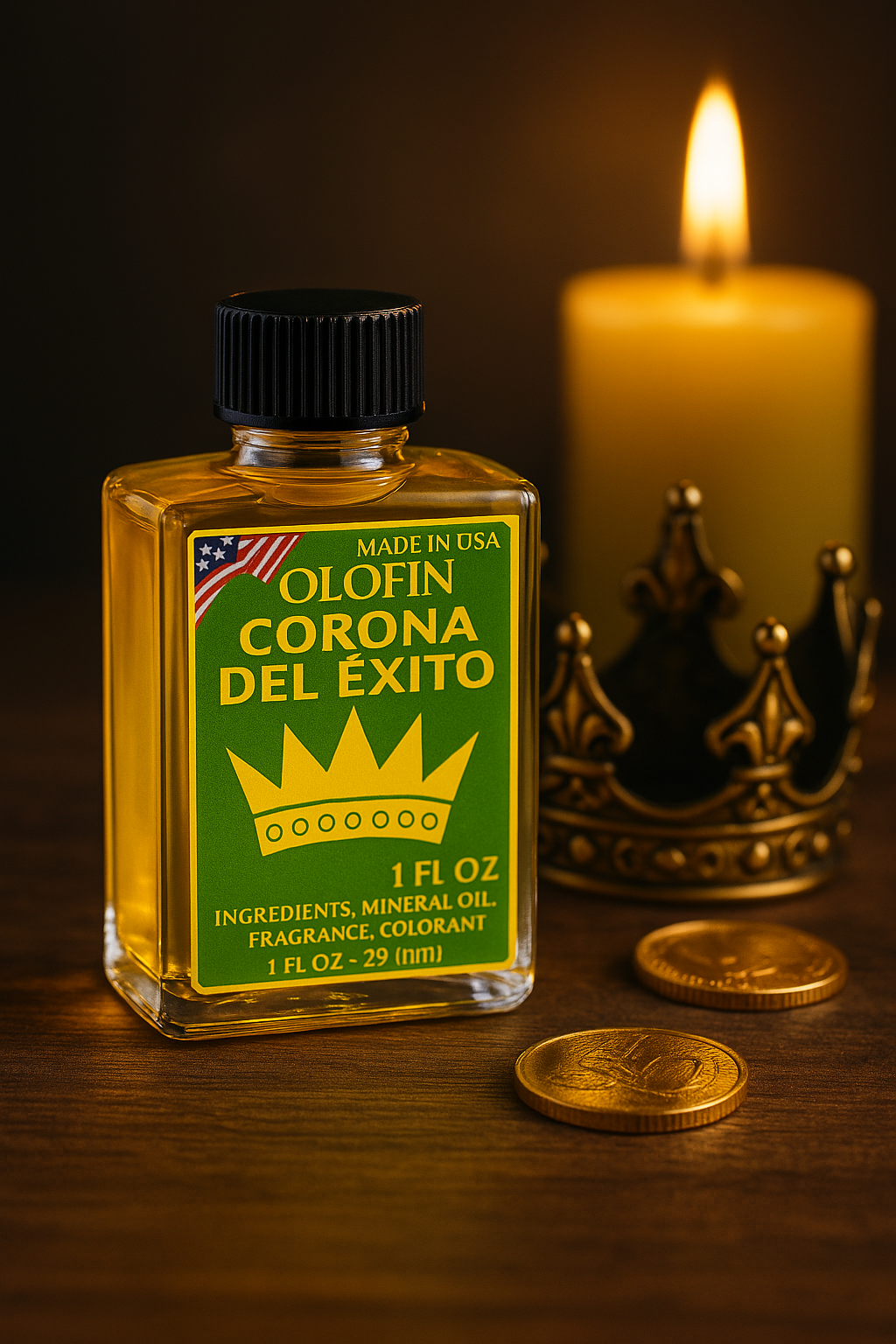 Corona del Exito (Crown of Success) Spiritual Oil
