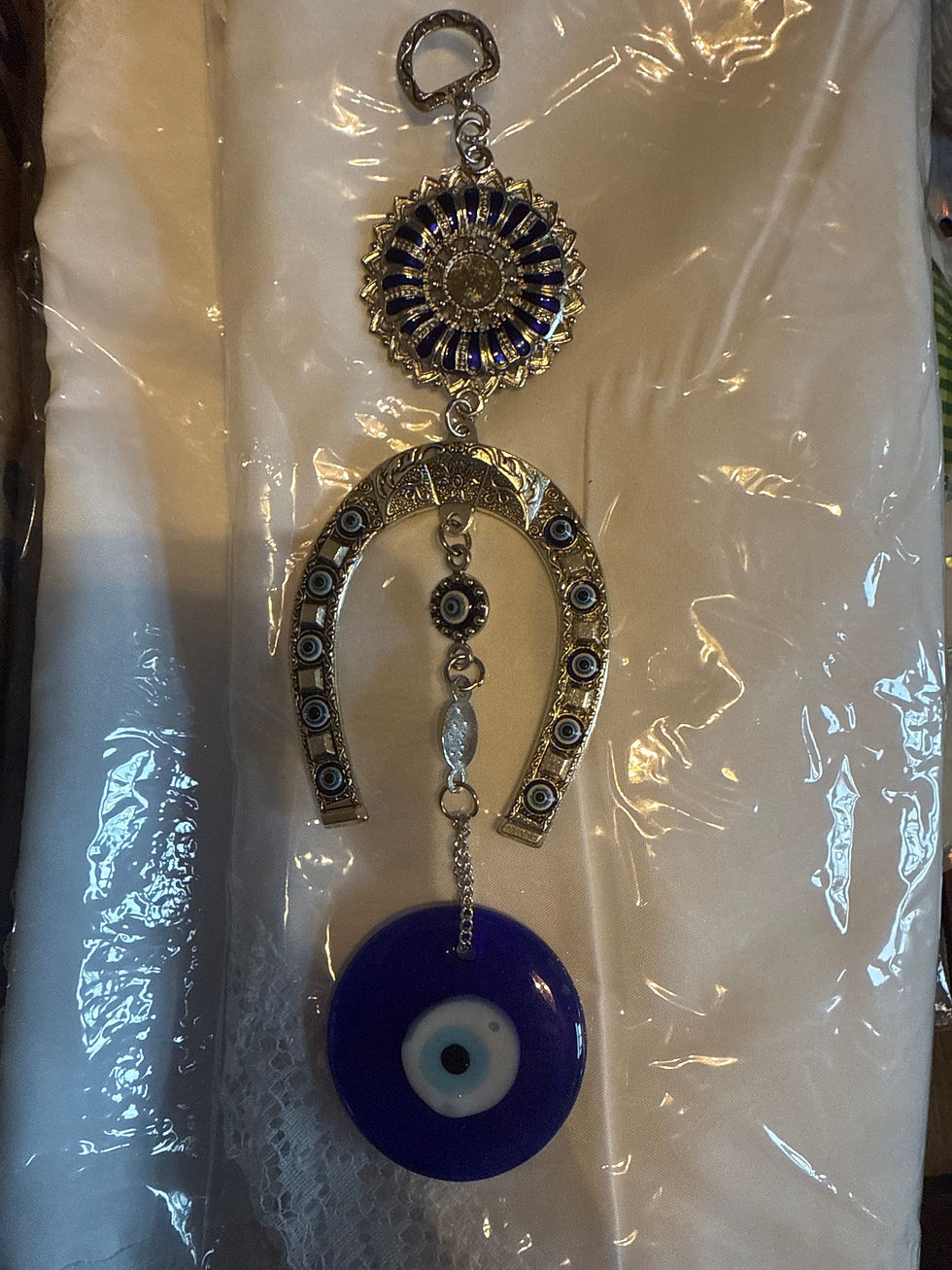Horseshoe evil eye protection