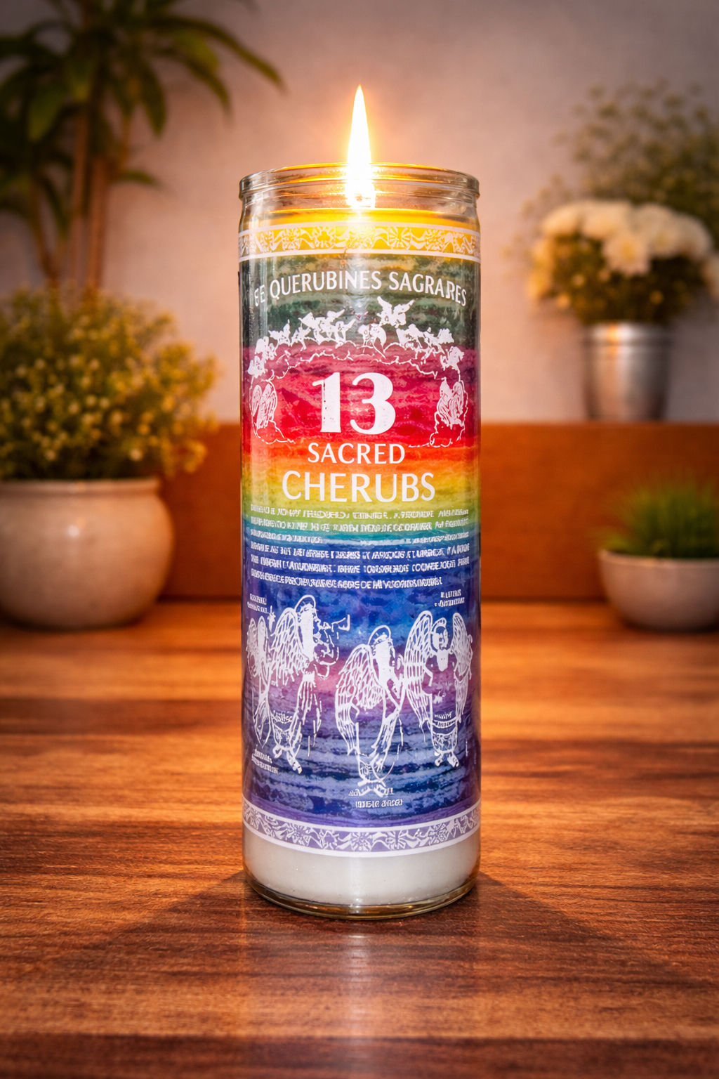 13 Scared Cherubs Candle