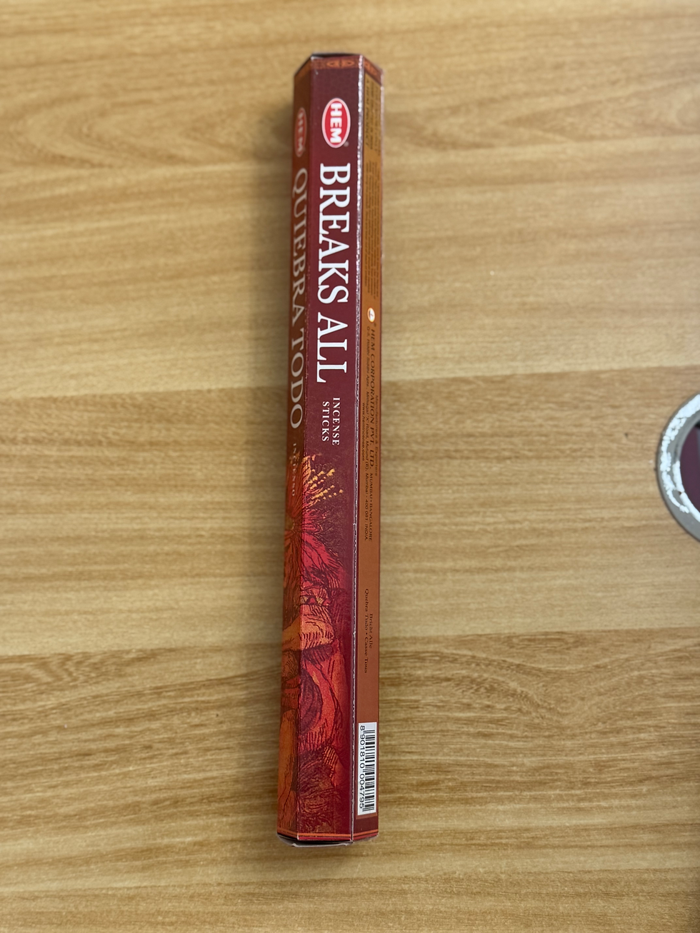 Breaks All (Quebra Todo) Incense