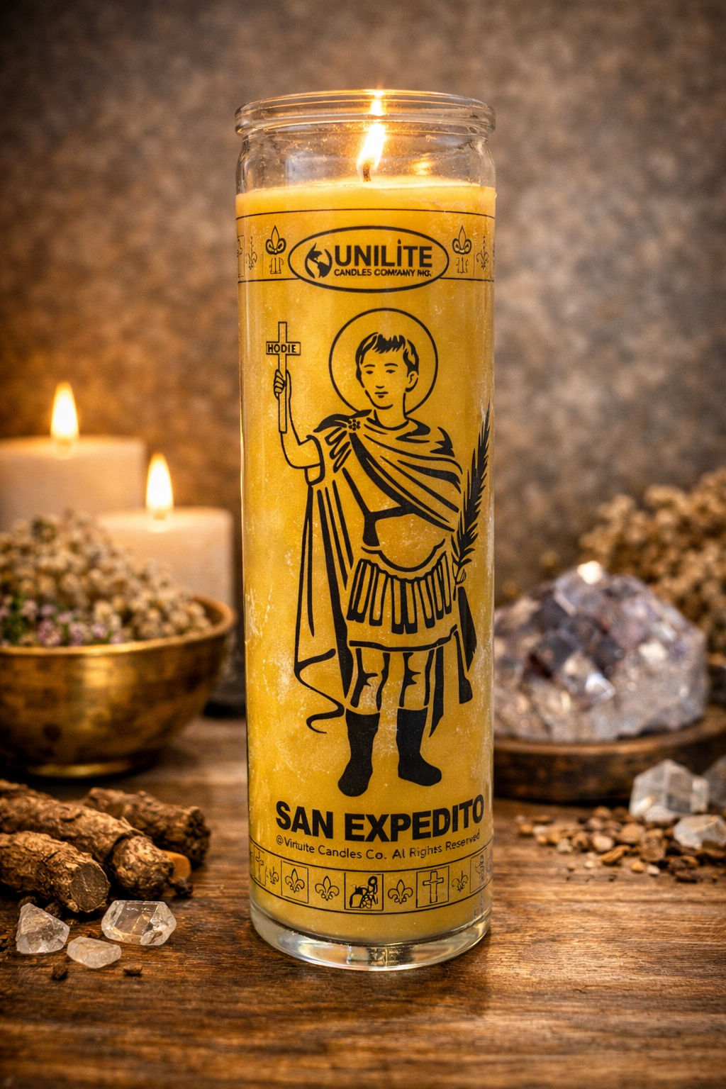 San Expedito Prayer Candle