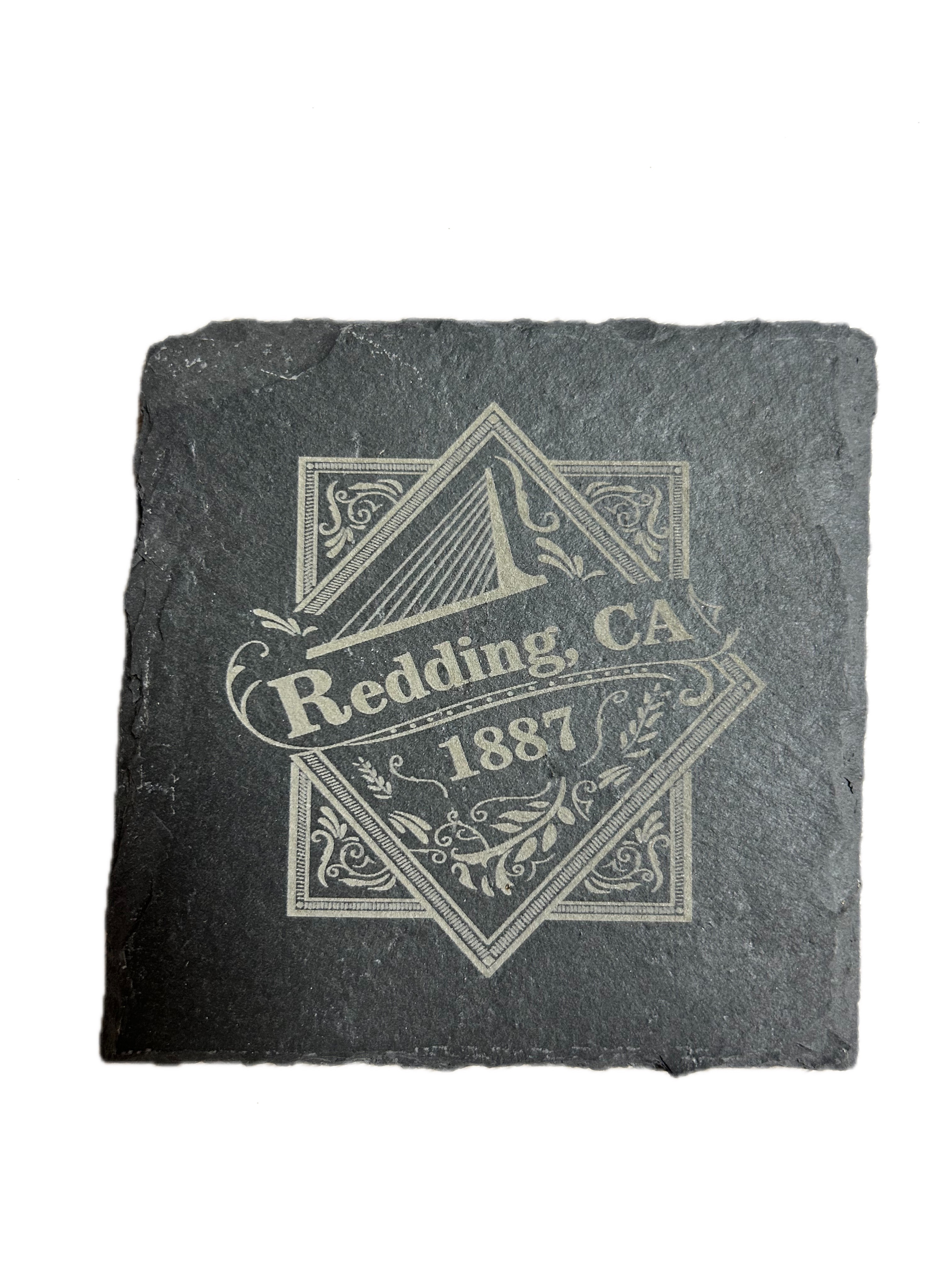 4" x 4" Square Slate Coaster
