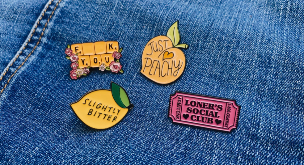 Sassy pins