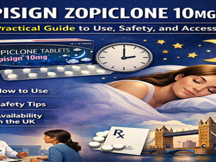 Zopisign Zopiclone 10mg UK – A Practical Guide to Use, Safety, and Access