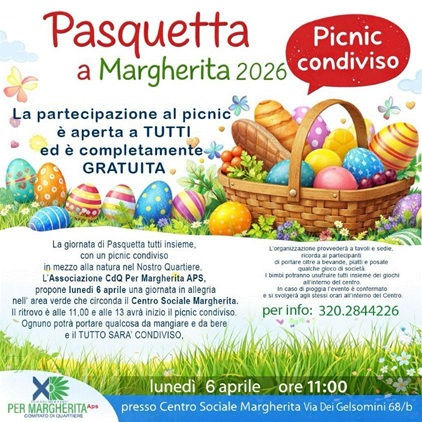Pasquetta a Margherita