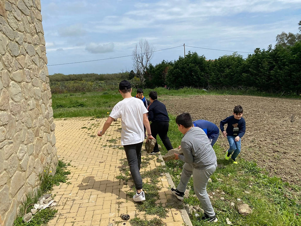 I nostri piccoli Volontari che anche loro hanno voluto contribuire