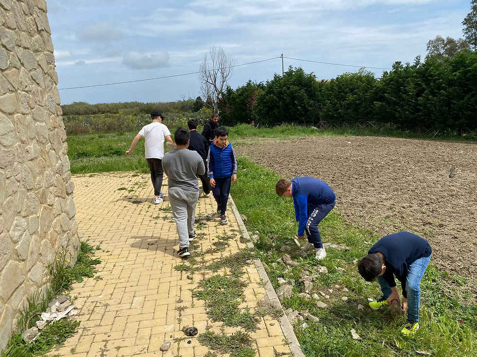 I nostri piccoli Volontari che anche loro hanno voluto contribuire