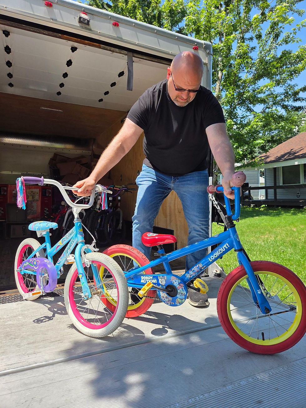 Spreading Joy, One Bike at a Time! 🚲❤️