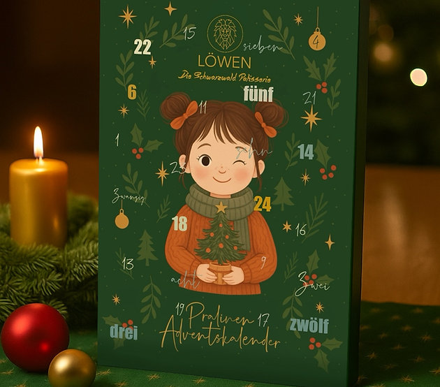 Pralinen Adventskalender