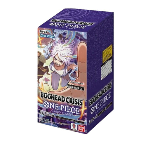EB-04 Egghead Crisis Japanese One Piece TCG Booster Box (24 Packs