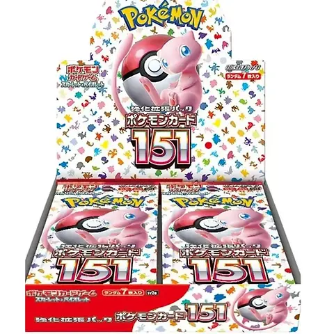 【第1位獲得！】 Japanese Box Booster 151 Pokemon - SaifrTCG | Sv2a ポケモンカードゲーム