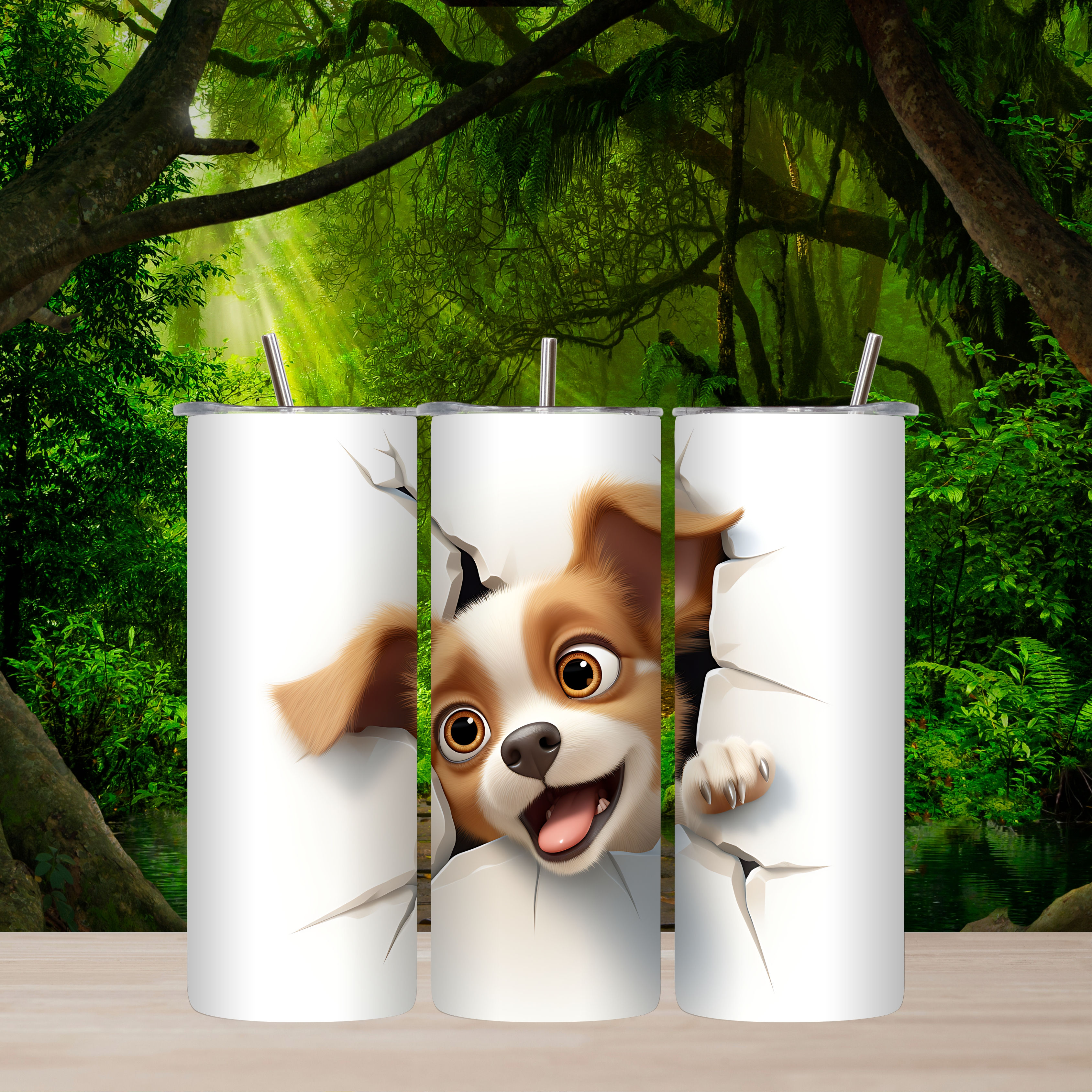 Cute Puppy Cartoon Animal
