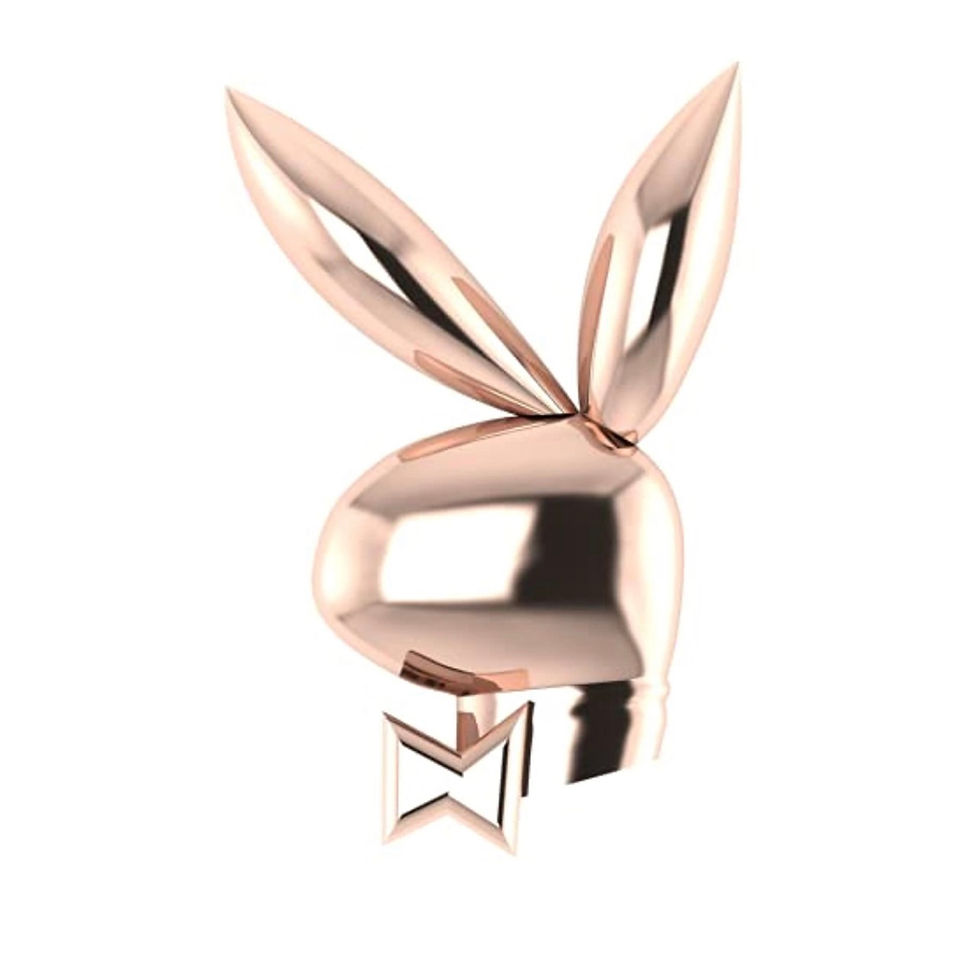 Thumbnail: 925 Sterling Silver Playboy Bunny rabbit tooth Teeth Gems