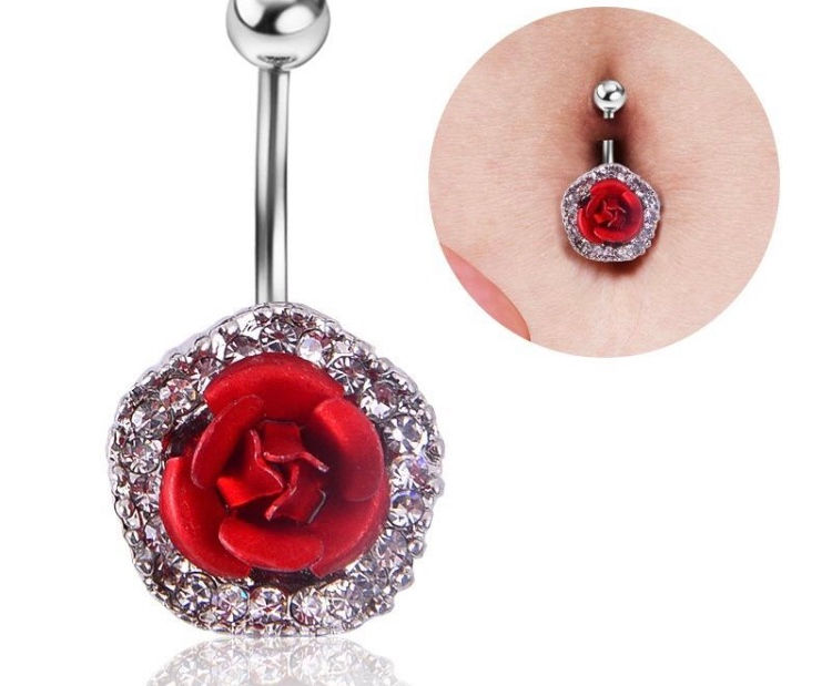 Thumbnail: Flower Belly Piercing