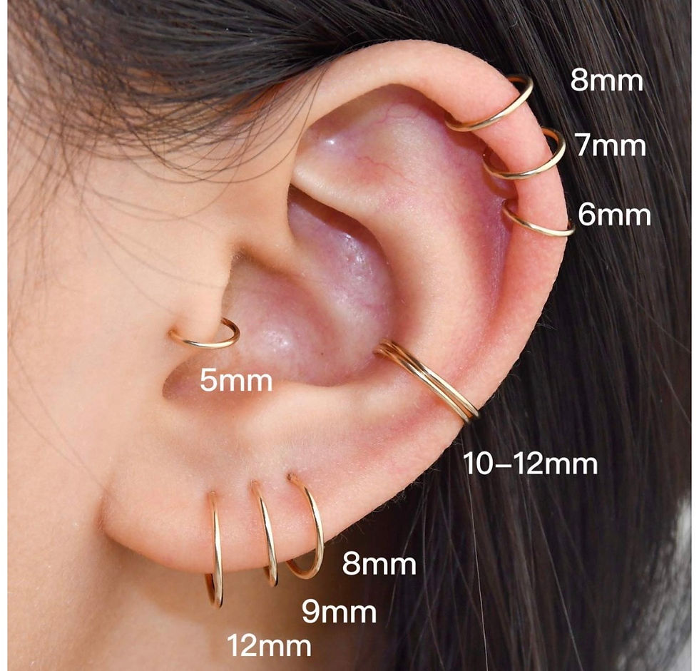 Thumbnail: Multi-Size Hoop Piercing