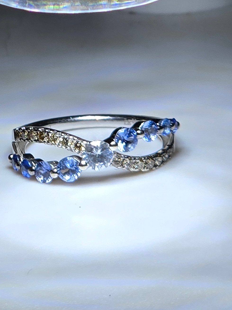 Thumbnail: Le Vian 14 K Sapphire Ombre ring