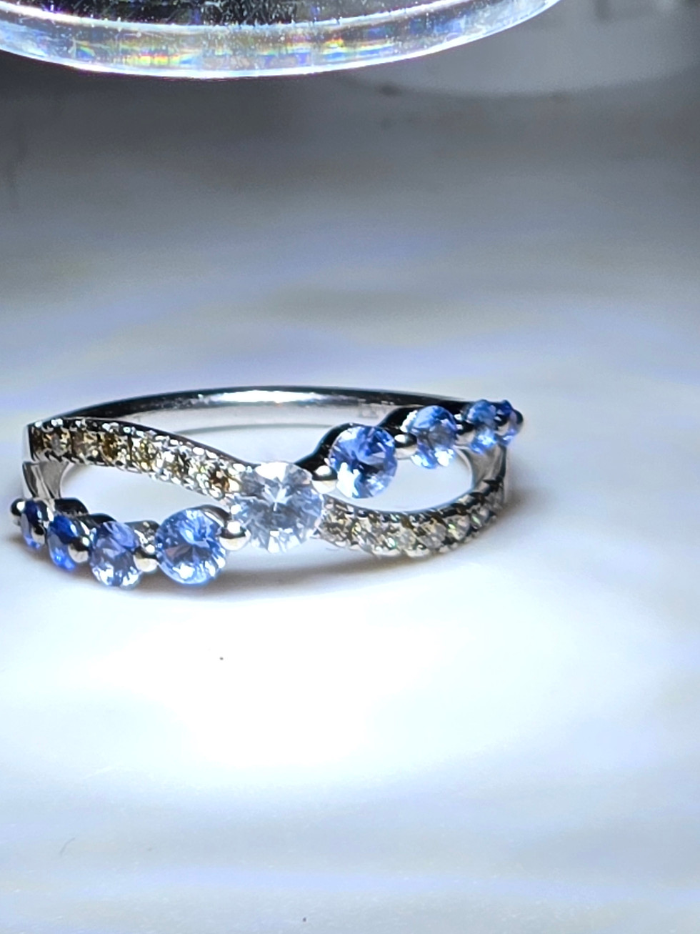 Thumbnail: Le Vian 14 K Sapphire Ombre ring