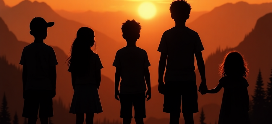 Anna_Arow_Silhouettes_of_five_children_stand_side_by_side,_facing_away_and_bc0ed82a-7a6f-4