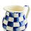Thumbnail: MacKenzie-Childs Royal Check Enamel Pitcher (2.84 liters)