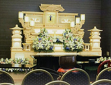 中上野本店の葬儀会場