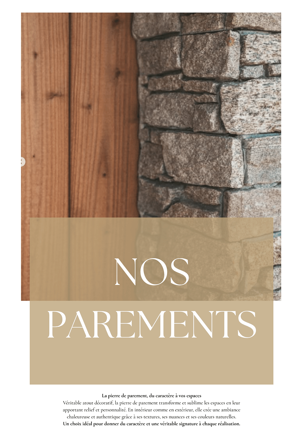 Parements