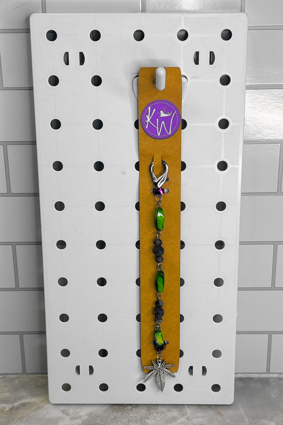 420 Friendly Silver Charm