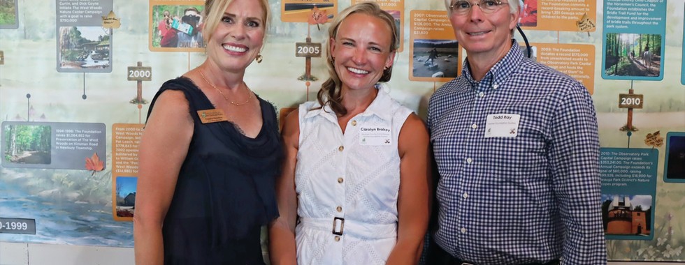 Christine Davidson, Carol Brakey, Todd Ray
