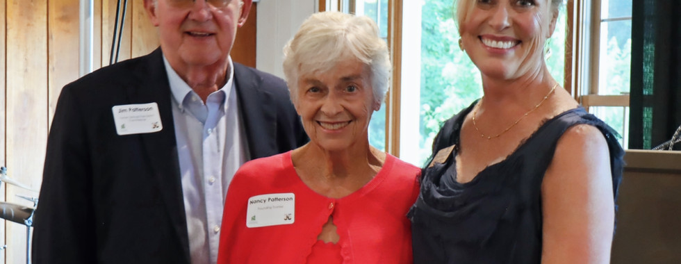Honorees Jim & Nancy Patterson and Christine Davidson, FGP Executive Director