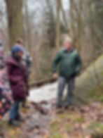 Dan Best doing a guided tour of Thompson Ledges Park - 2026