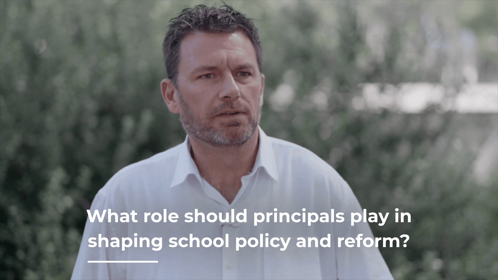 What role should principals play in shaping school policy and reform?