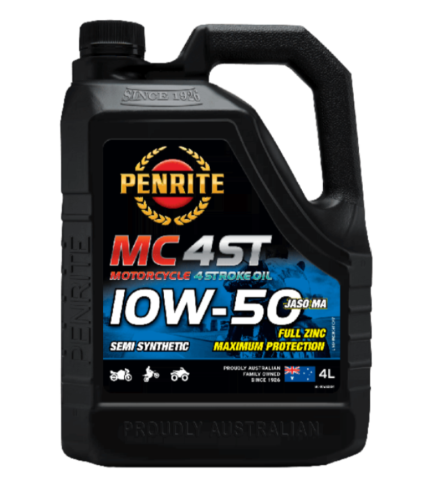 Penrite MC4ST 10W50 Semi Synthetic Engine Oil 4 Litre