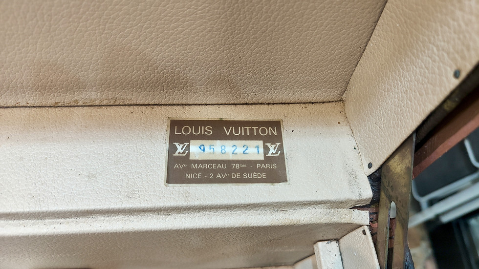 Miniatura: Bule Louis Vuitton anni 80/90 con chiave e numero di serie. Perfetto. Rarità!